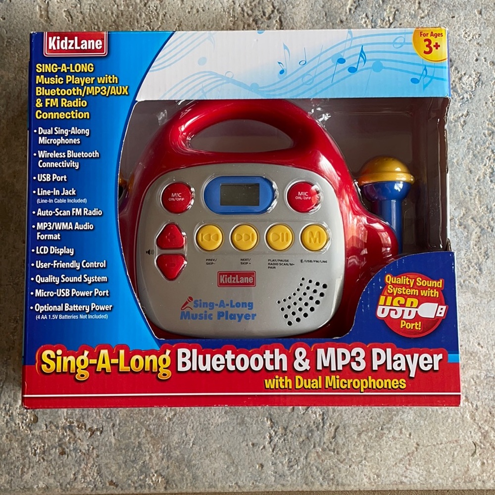 Sing-A-Long Music & MP3 Player